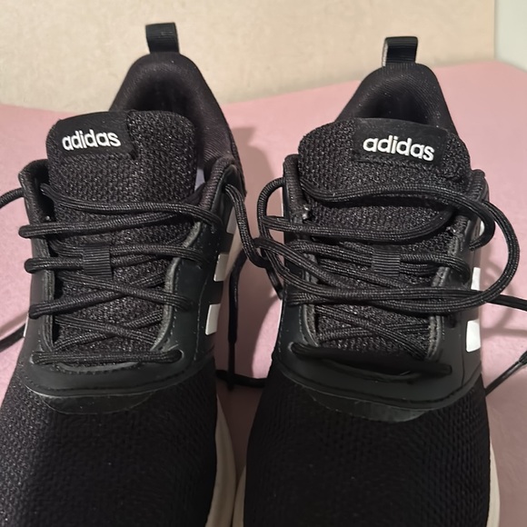 adidas Black and White Athletic Shoes - Picture 2 of 3